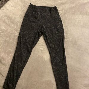 Danskin black print leggings